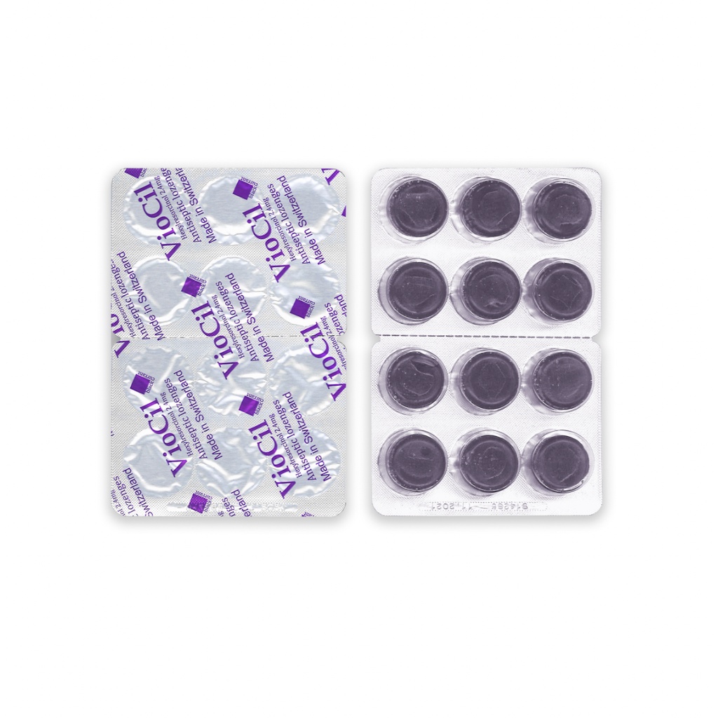 EXP: 12/25 Viocil Antiseptic Lozenges 24's/36's/48's/60's (For Cough & Sore Throat)