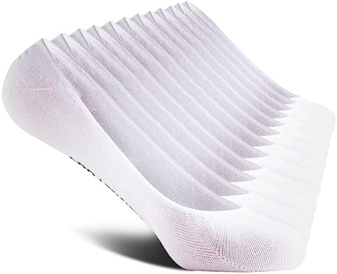 Women&#039;s No Show Liner Socks, 6 Pack Low Cut Non Slip Ankle Socks, Hidden Cushioned Invisible Socks for Flat Boat, Size 9-11