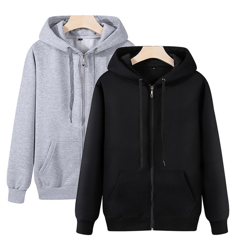 Long Sleeve Casual Plus Size Cardigan Thin Sports Zipper Men&#039;s Hoodie Leisure Hooded Jacket