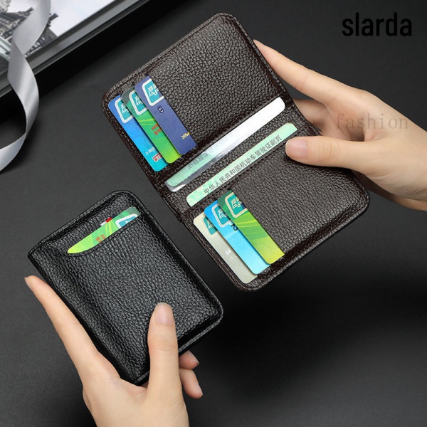 [Value Choice]Ultra-Thin Texture Driver's License Leather Case Multi-Function Card Holder Male Motorcycle Large
